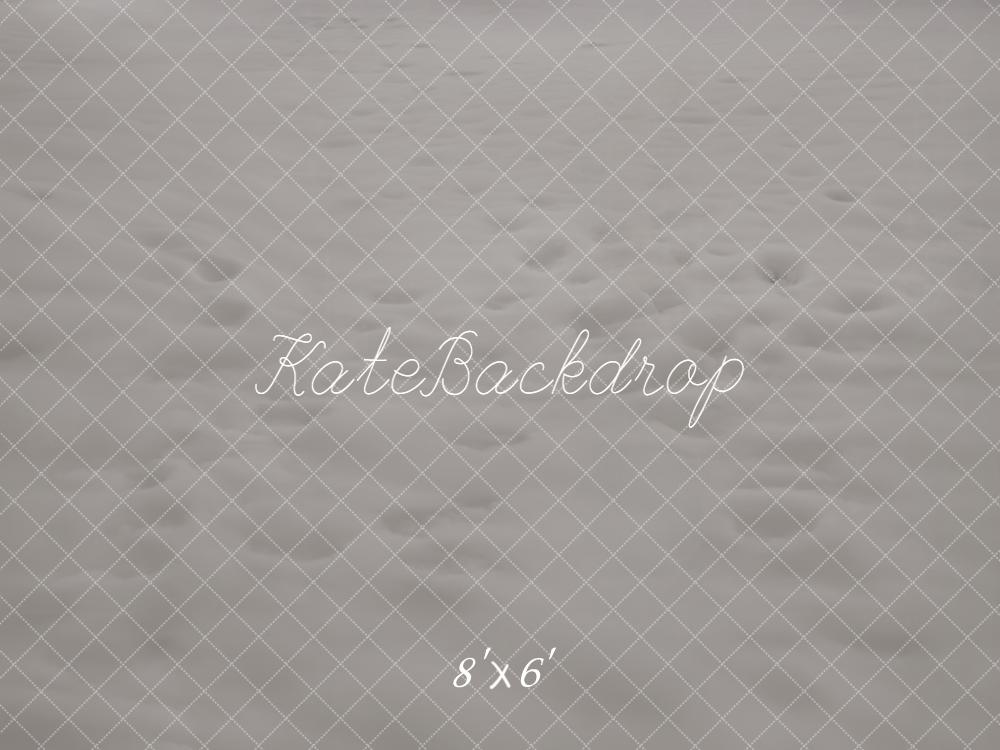 Kate Neige Gris Texture Sol Toile de fond en Laine conçue par Kate Image - Kate Backdrop FR