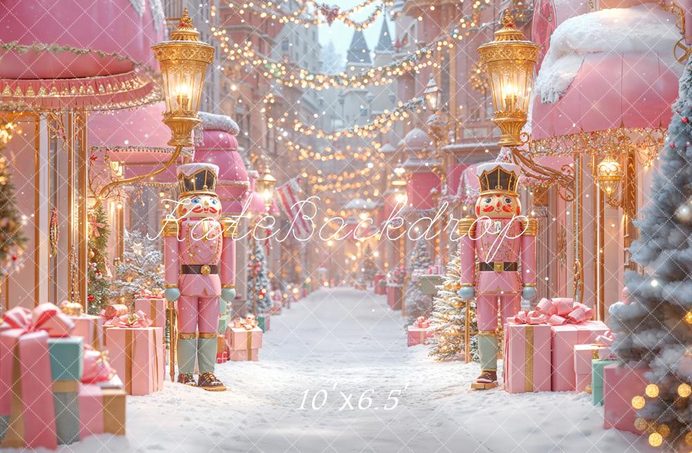 Kate Noël Casse-Noisette Cadeaux Toile de fond en Laine conçue par Emetselch - Kate Backdrop FR