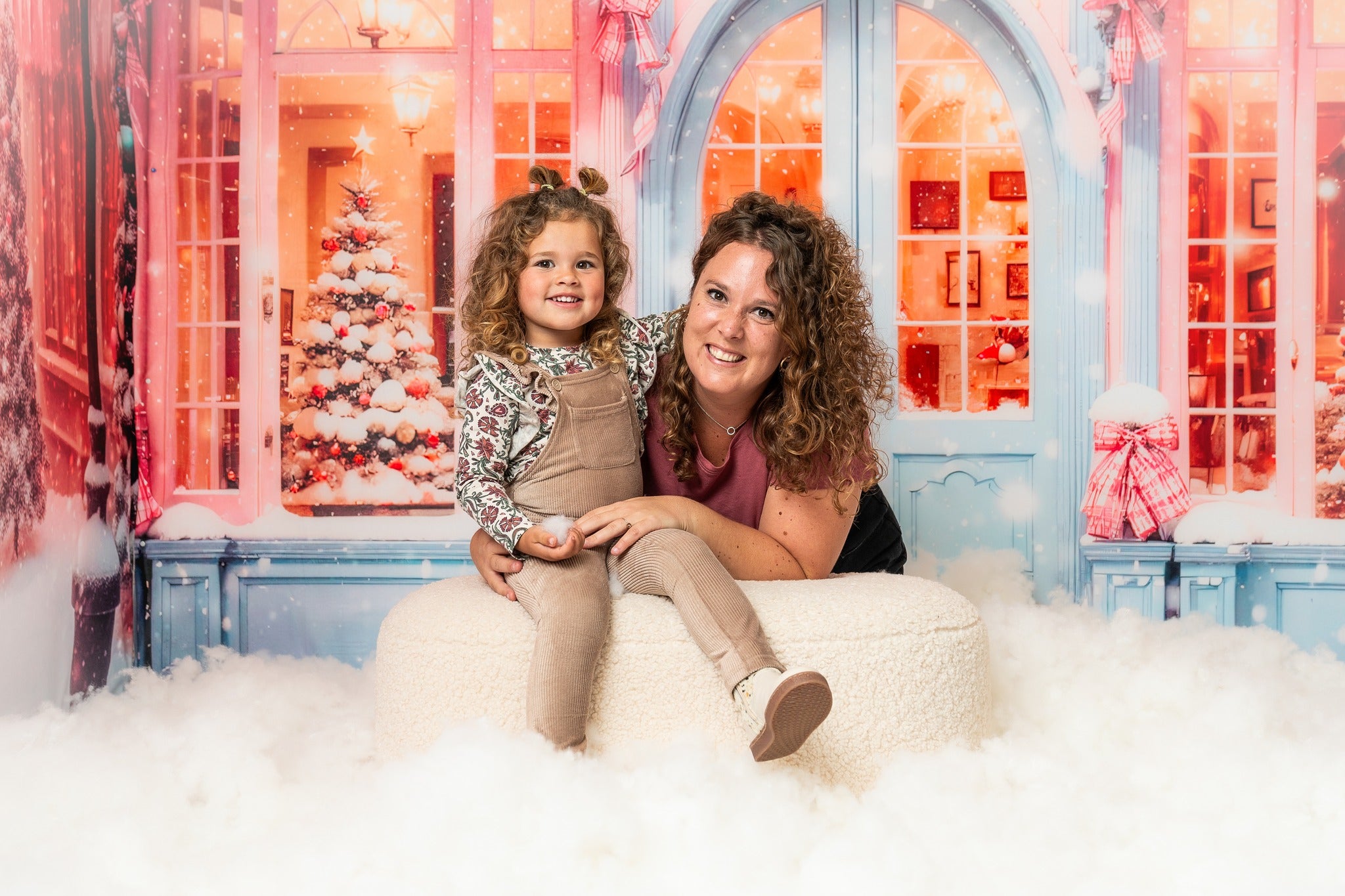 Kate Noël Rose Neige Rue Magasin Ensemble de chambre - Kate Backdrop FR