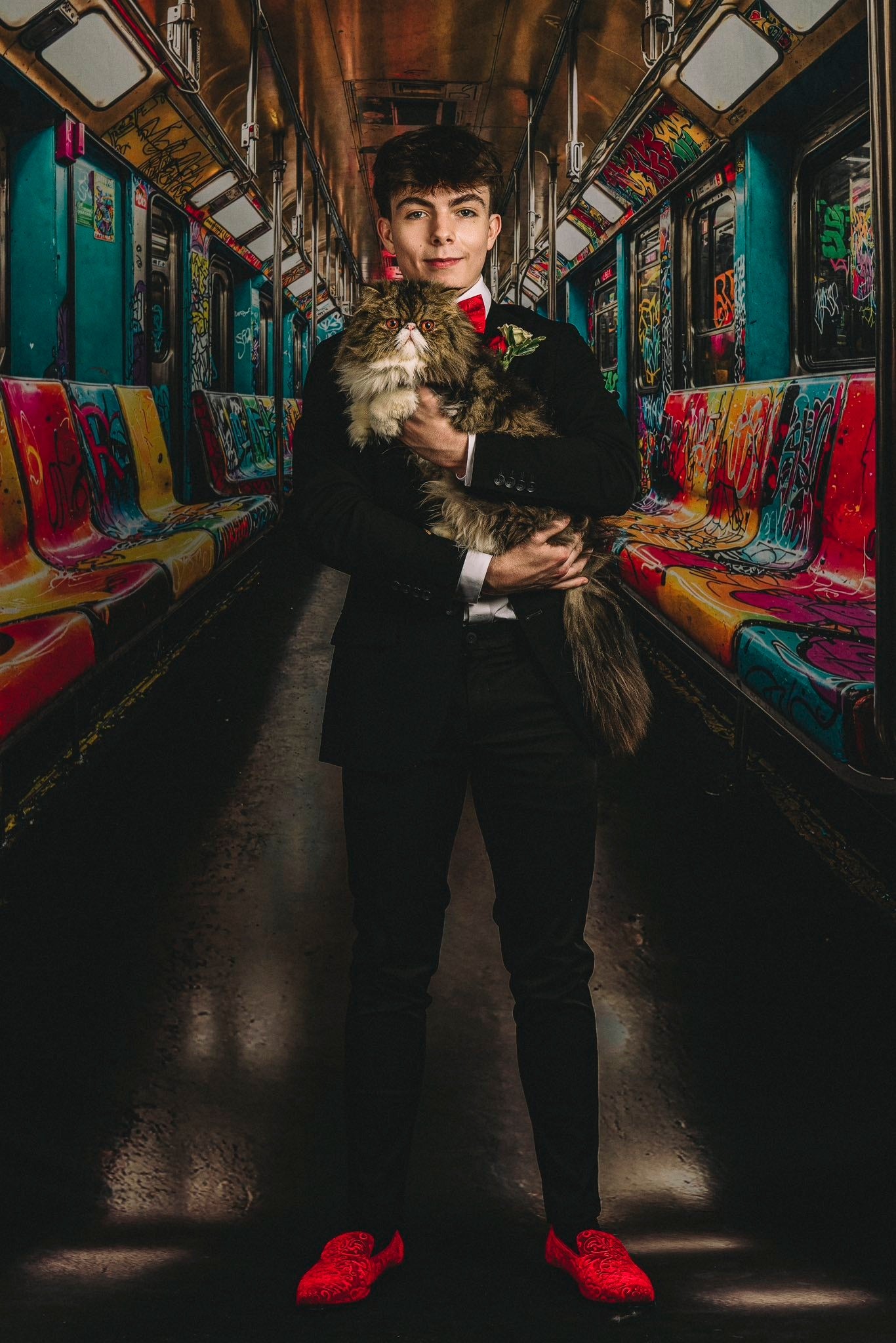 Kate Créatif Graffiti Métro Toile de fond conçue par Emetselch - Kate Backdrop FR