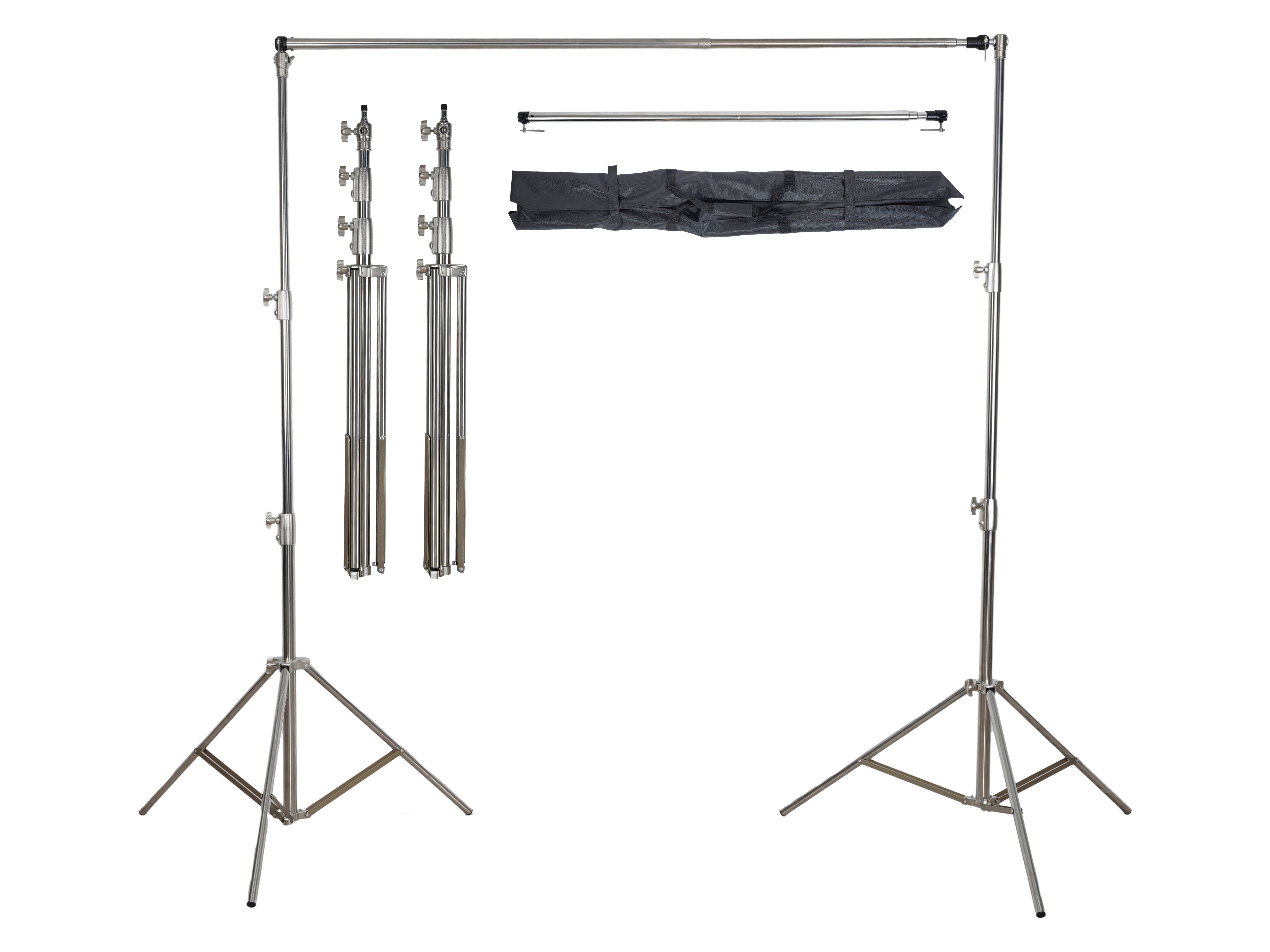 Kate Inox Ajustable Rétractable Support de fond pour la photographie - Kate Backdrop FR