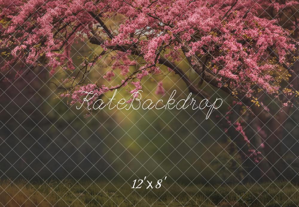 Kate Printemps Arbre Fleurs Roses Toile de fond conçue par Emetselch - Kate Backdrop FR