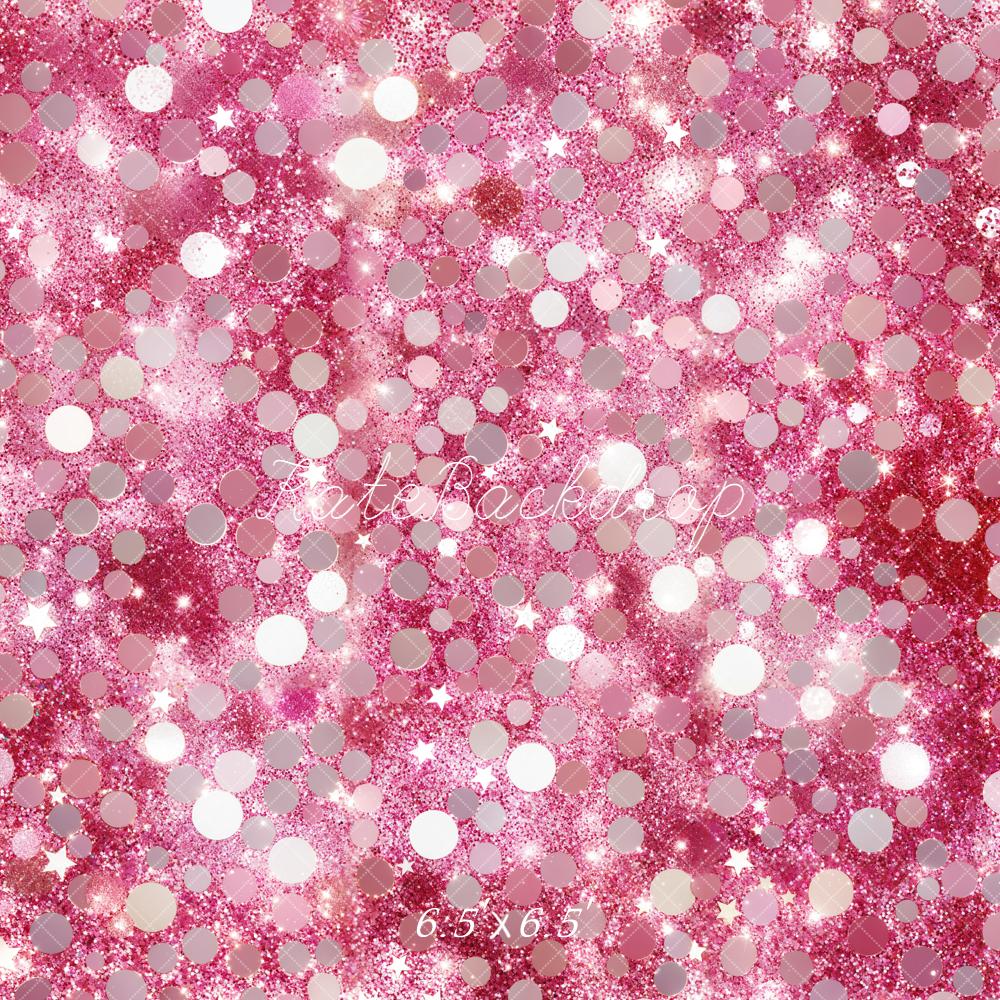 Kate Fête Rose Paillettes Bokeh Toile de fond conçue par Emetselch - Kate Backdrop FR