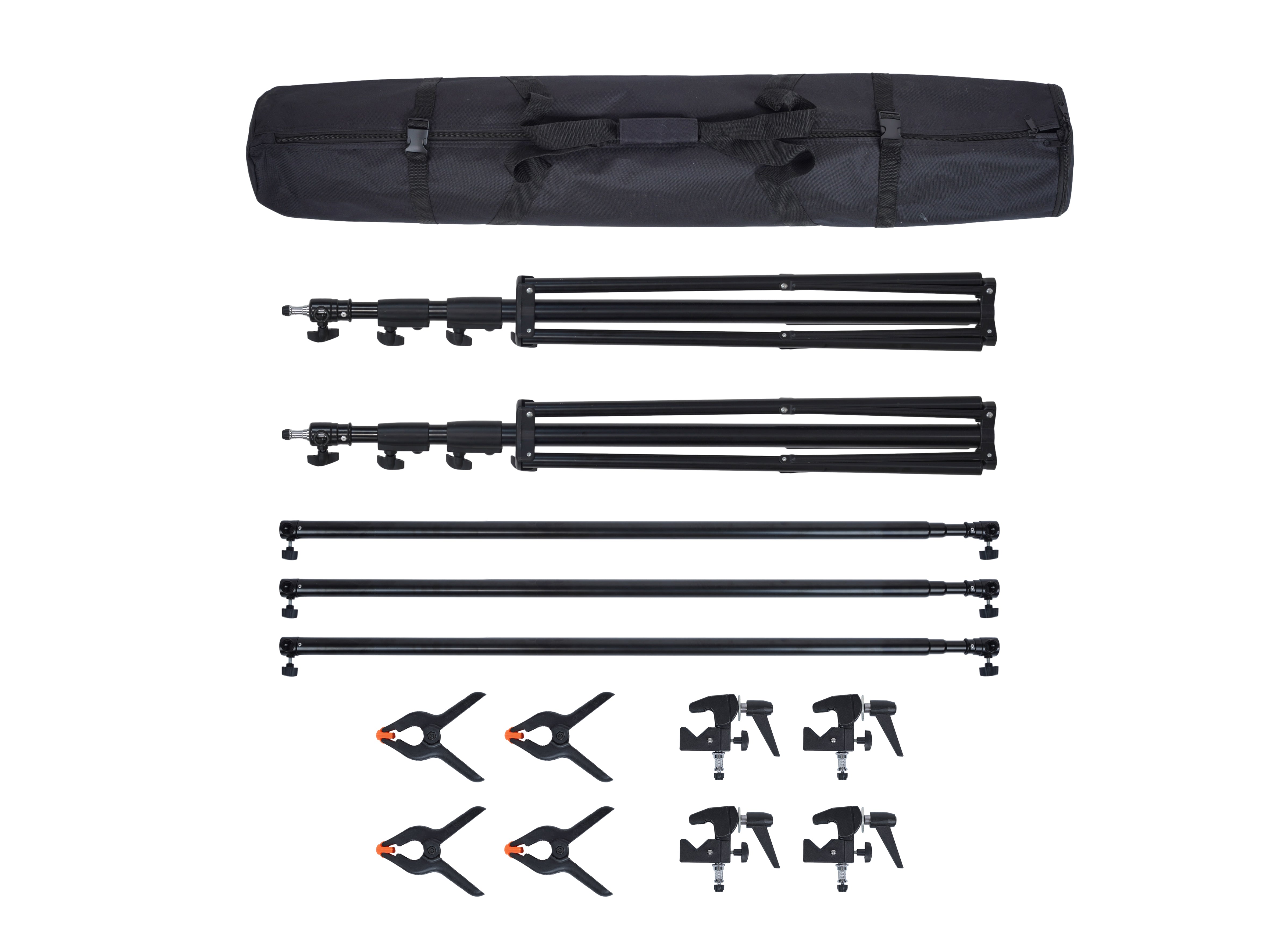 Kate 3 Barres transversales horizontales Ajustable Support de fond pour la photographie - Kate Backdrop FR