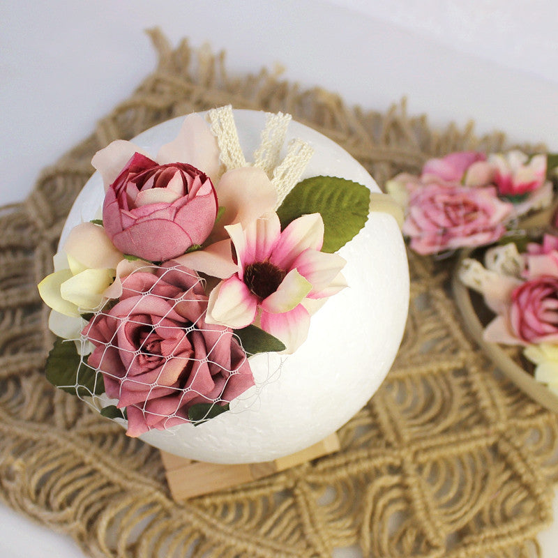 Kate Bandeau Floral Nouveau-né pour la photographie 20 Pièces - Kate Backdrop FR