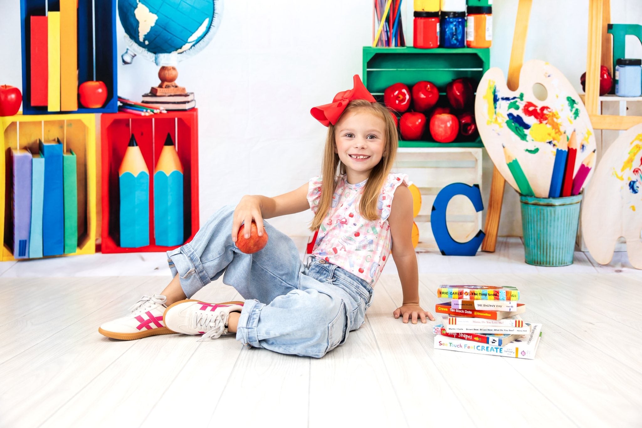 Kate Artiste Scolaire Peinture Toile de fond conçu par Emetselch - Kate Backdrop FR