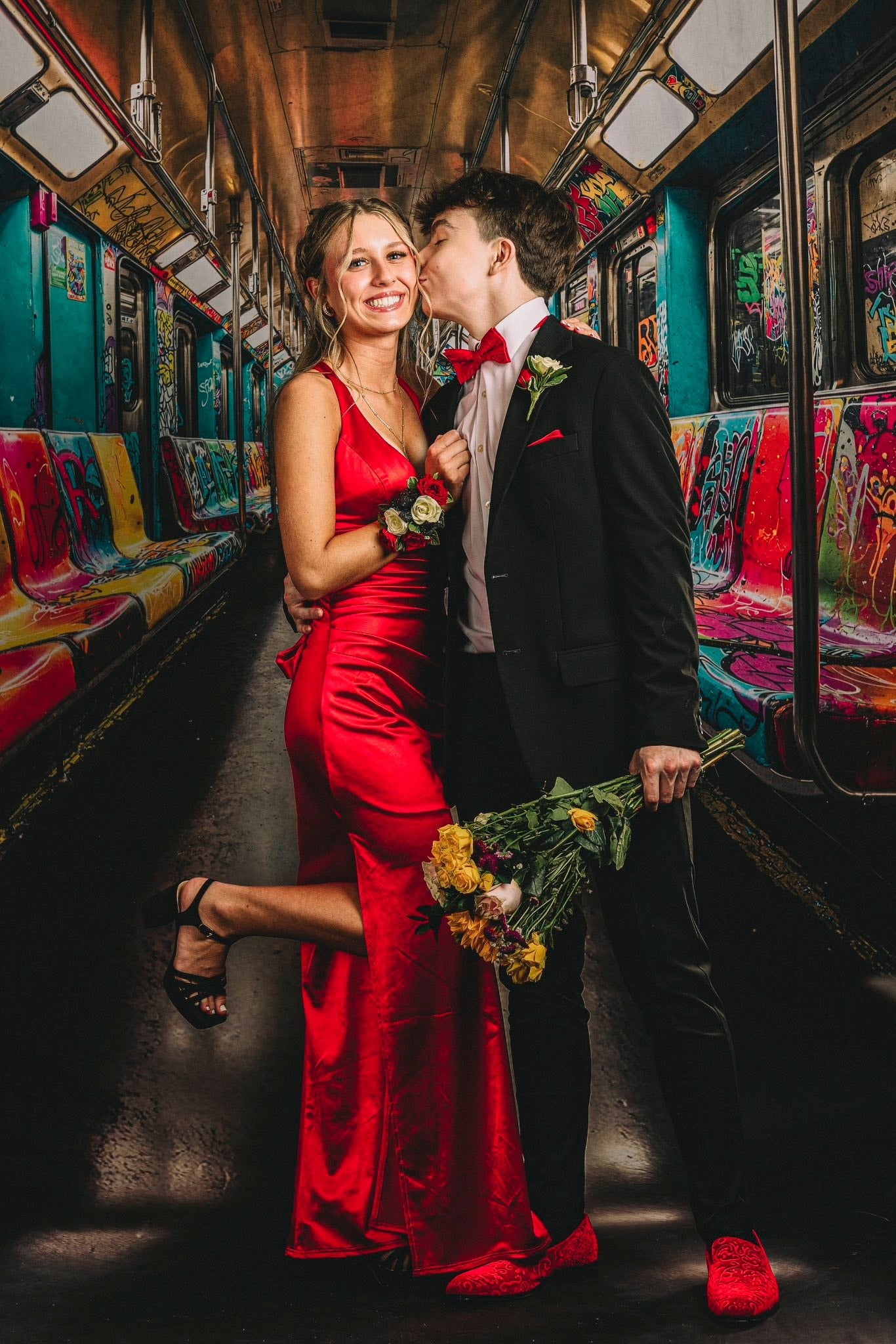 Kate Créatif Graffiti Métro Toile de fond conçue par Emetselch - Kate Backdrop FR