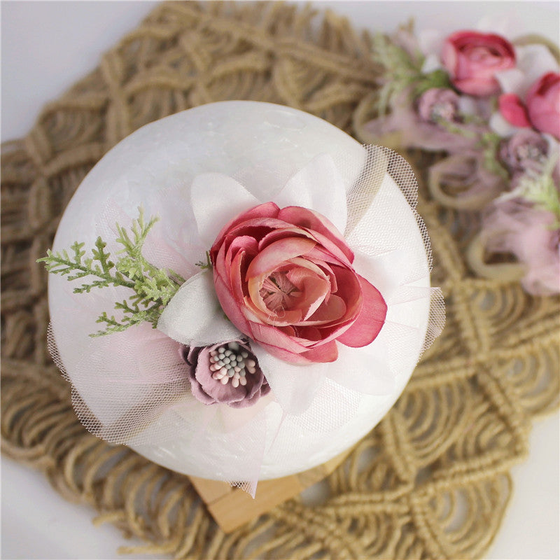 Kate Bandeau Floral Nouveau-né pour la photographie 20 Pièces - Kate Backdrop FR