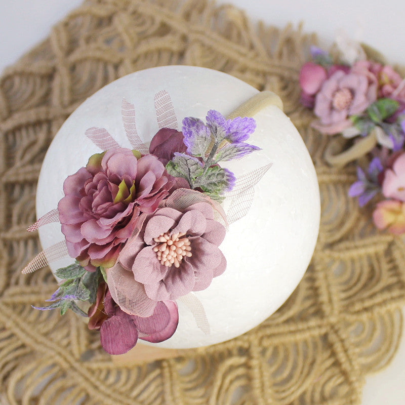 Kate Bandeau Floral Nouveau-né pour la photographie 20 Pièces - Kate Backdrop FR