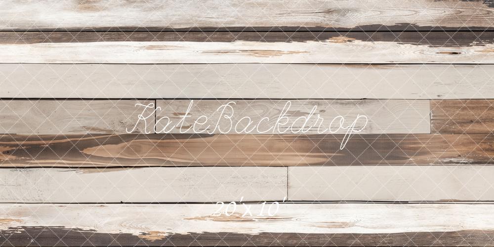 Kate Bois Vieilli Beige Brun Sol Toile de fond conçue par Emetselch