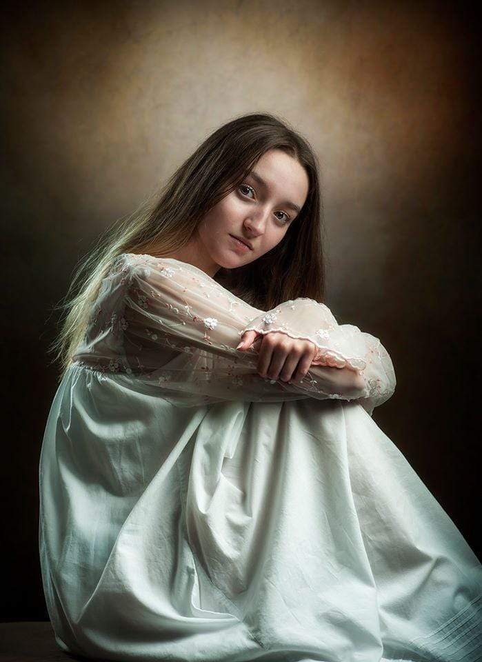 Kate Abstrait Texture Brun Portrait Old Master Toile de fond pour la photographie - Kate Backdrop FR