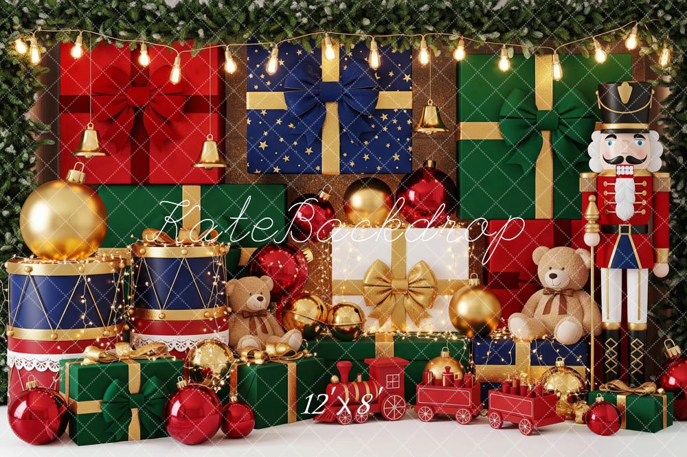 Kate Noël Cadeaux Casse-Noisette Jouets Toile de fond conçue par Patty Roberts