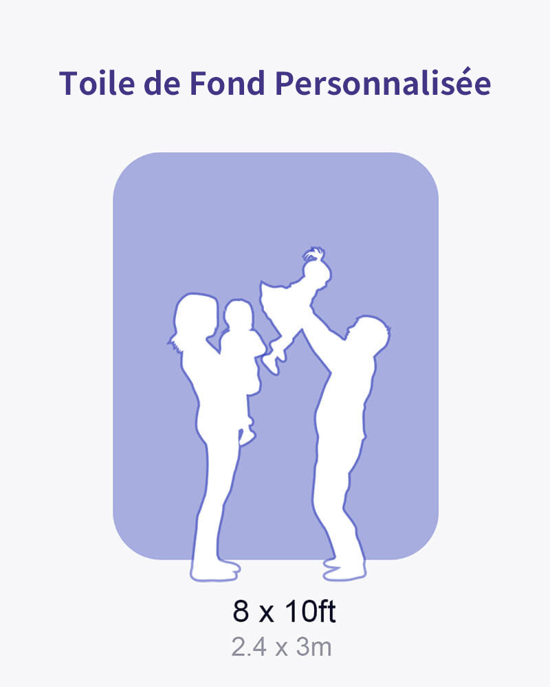 Kate Toile de fond Imprimée Personnalisée pour la photographie (taille: largeur x hauteur) - Kate Backdrop FR