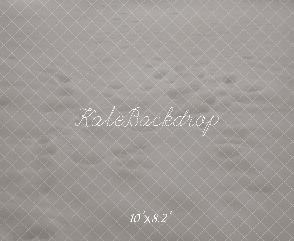 Kate Neige Gris Texture Sol Toile de fond en Laine conçue par Kate Image - Kate Backdrop FR