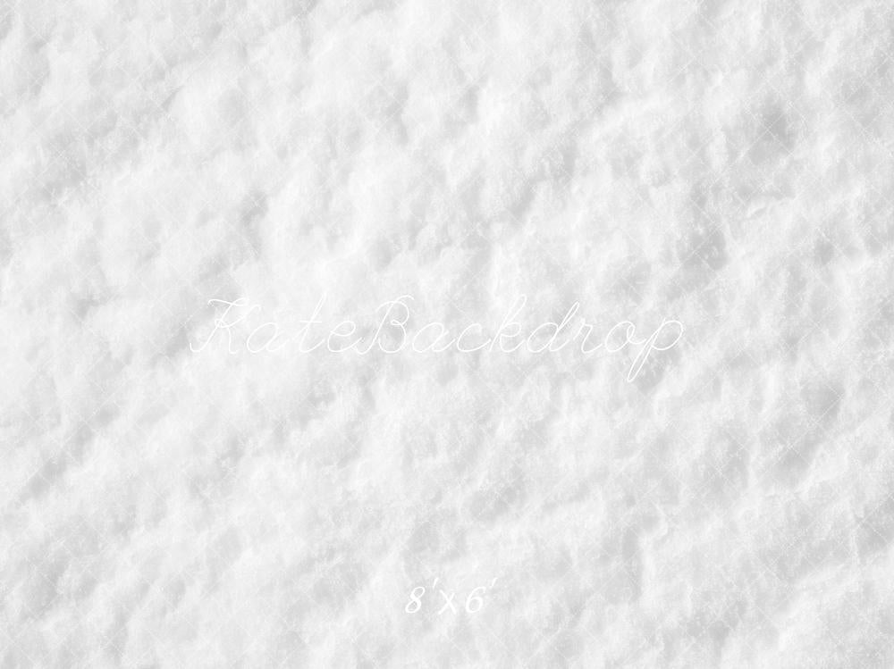 Kate Hiver Neige Blanc Sol Toile de fond conçue par Kate Image - Kate Backdrop FR