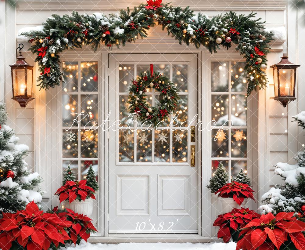 Kate Noël Porte Neige Lumières Toile de fond conçue par Emetselch
