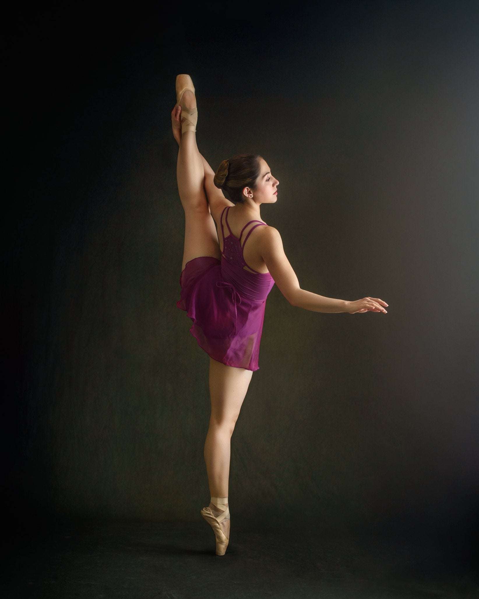 Kate Abstrait Vert Olive Sombre Portrait Toile de fond pour la photographie - Kate Backdrop FR