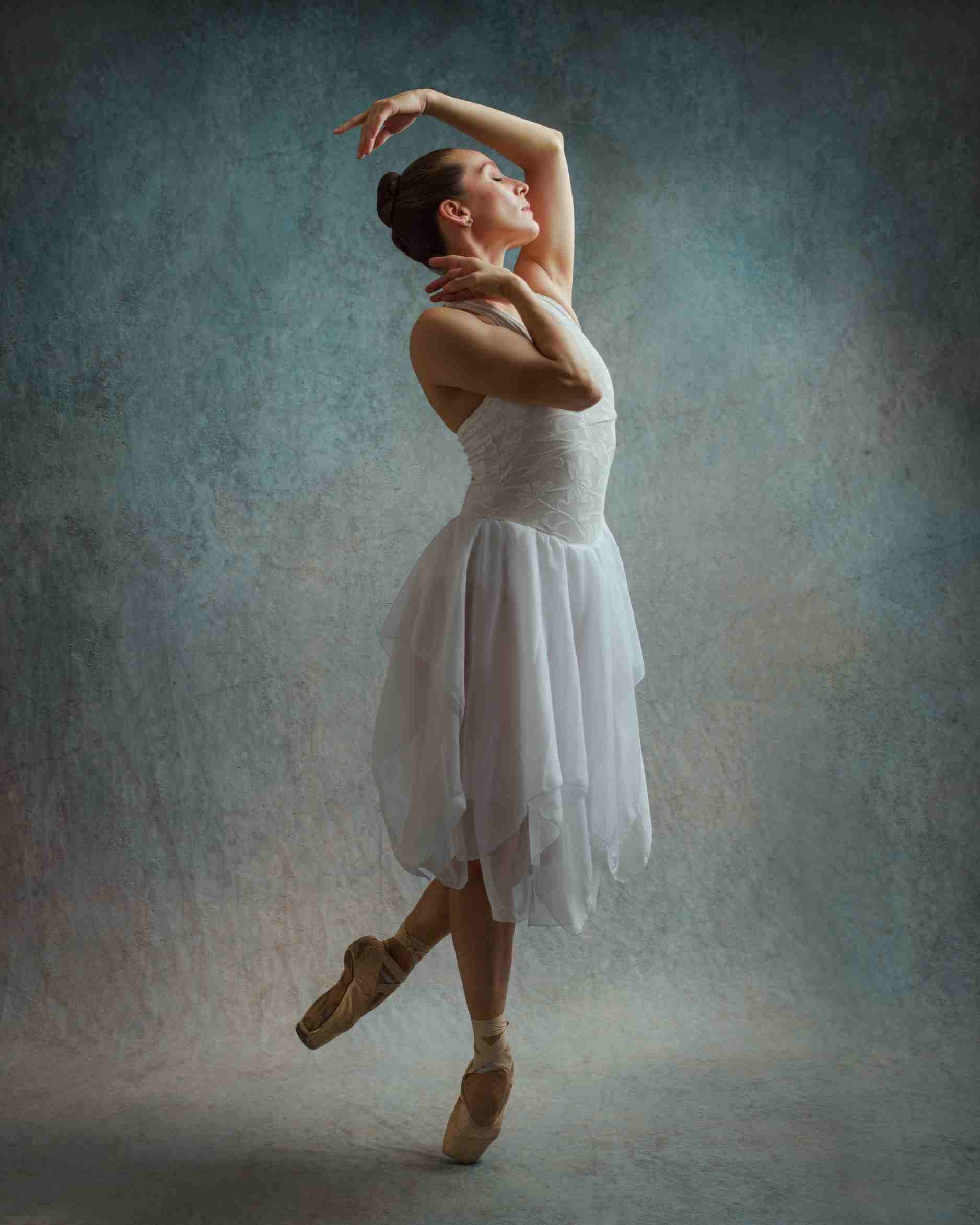 Kate Texture Abstrait Bleu-gris Portrait Studio photo Toile de fond pour la photographie - Kate Backdrop FR