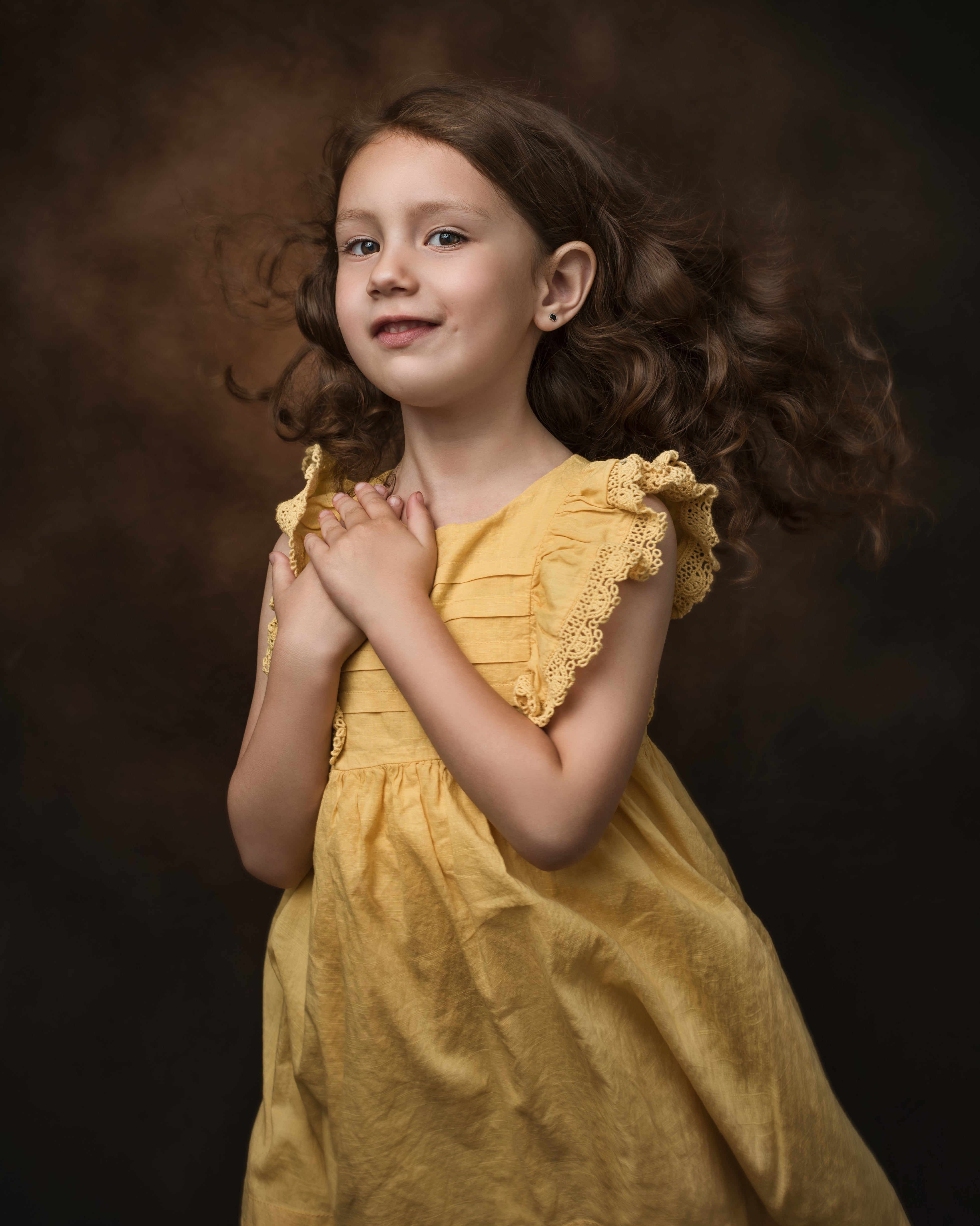 Kate Double-face Abstrait Marron/Gris foncé Photographie Toile de fond Pliable 5x6.5pi(1.5x2m) - Kate Backdrop FR