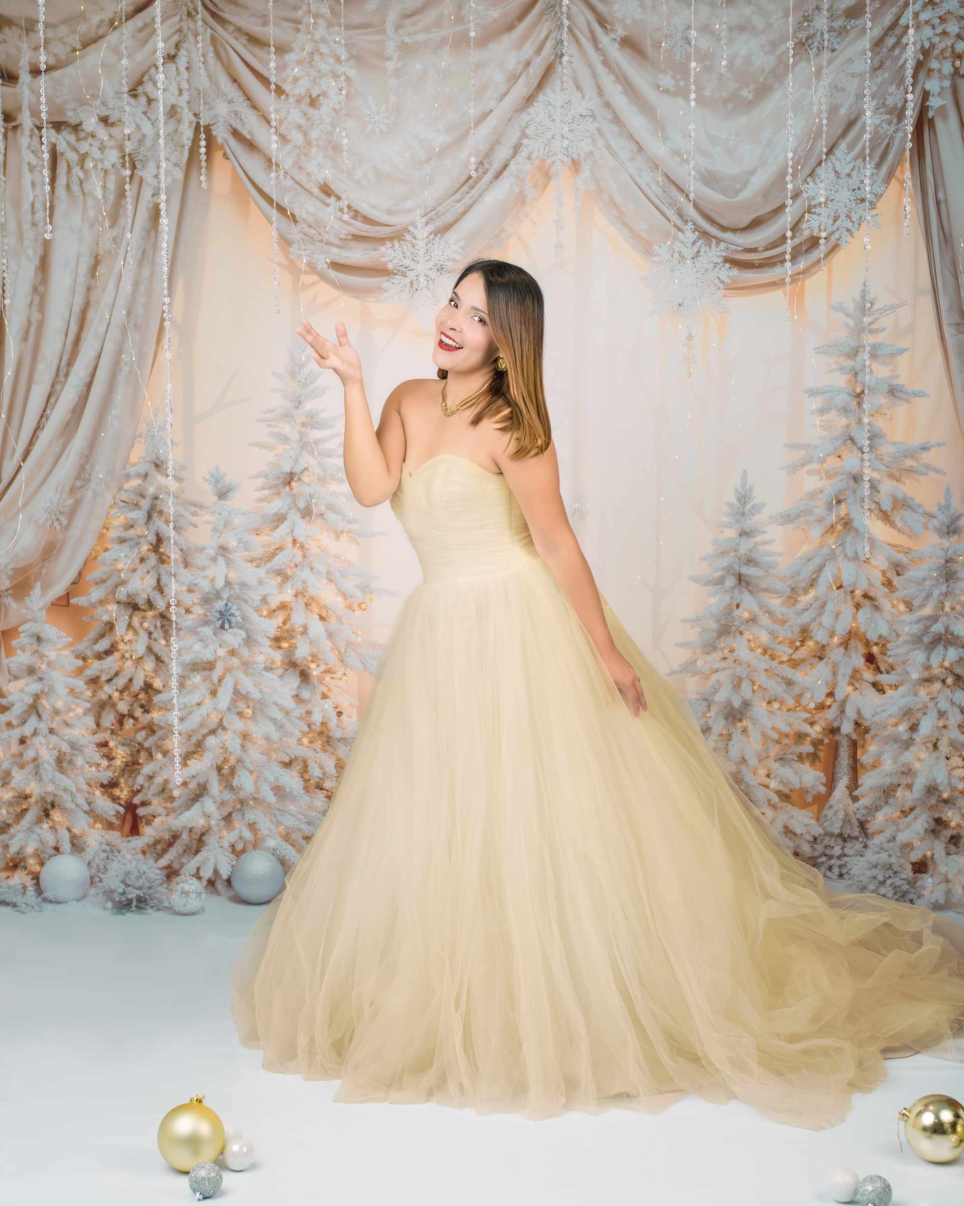 Kate Noël Doré Pays des merveilles Rideau Toile de fond conçue par Emetselch - Kate Backdrop FR