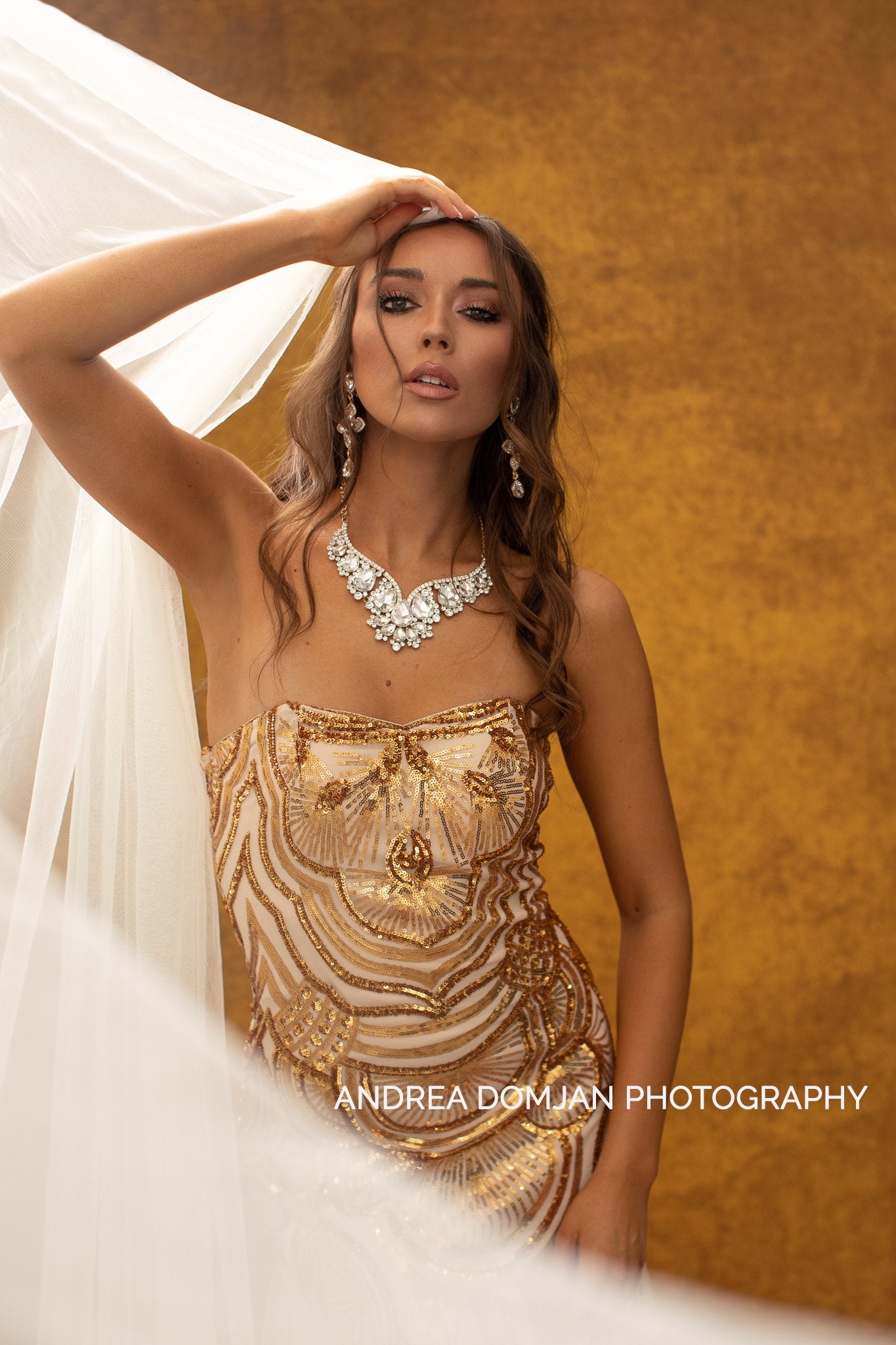 Kate Abstrait Or Portrait Famille Toile de fond pour la photographie - Kate Backdrop FR