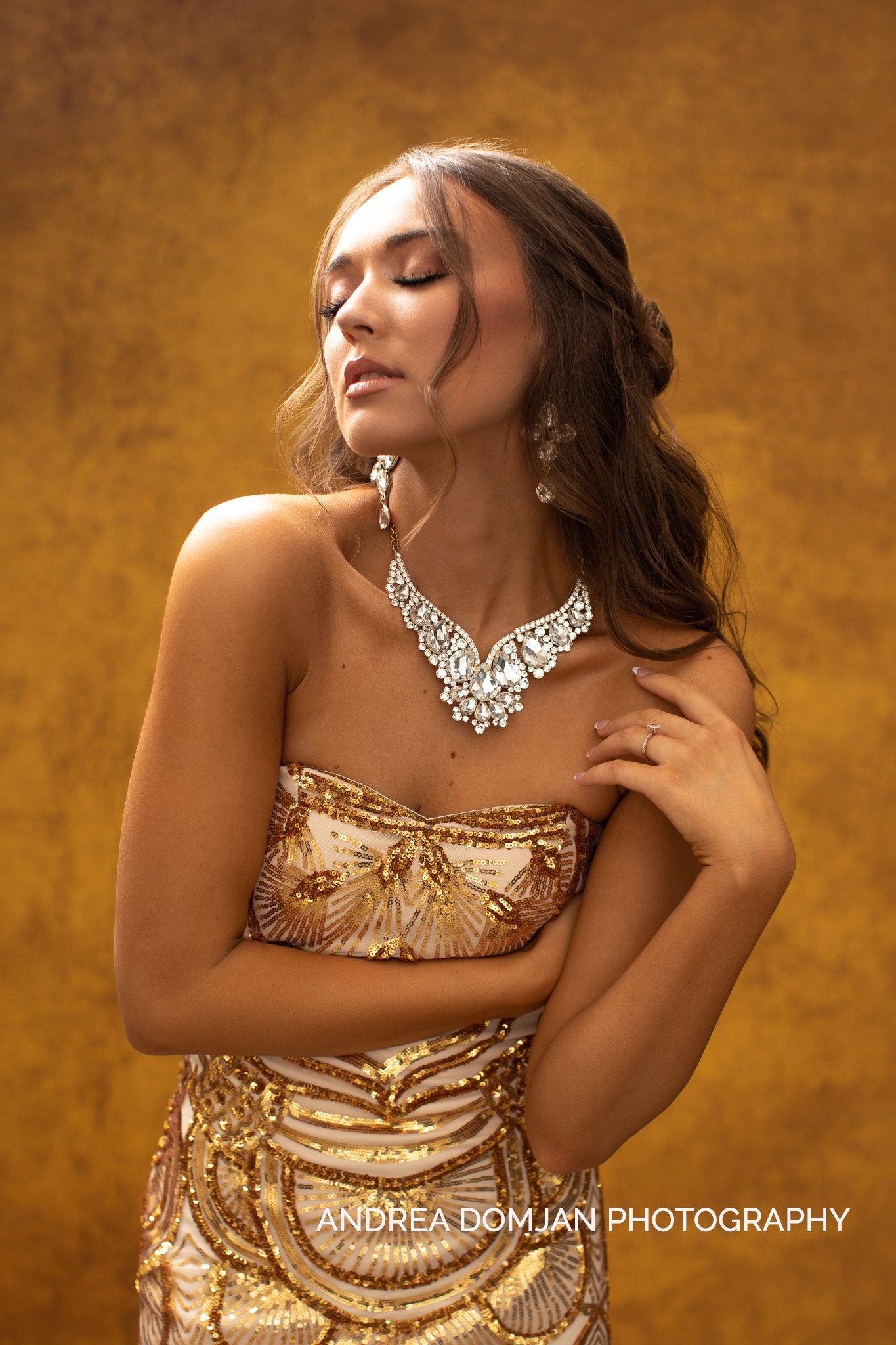 Kate Abstrait Or Portrait Famille Toile de fond pour la photographie - Kate Backdrop FR