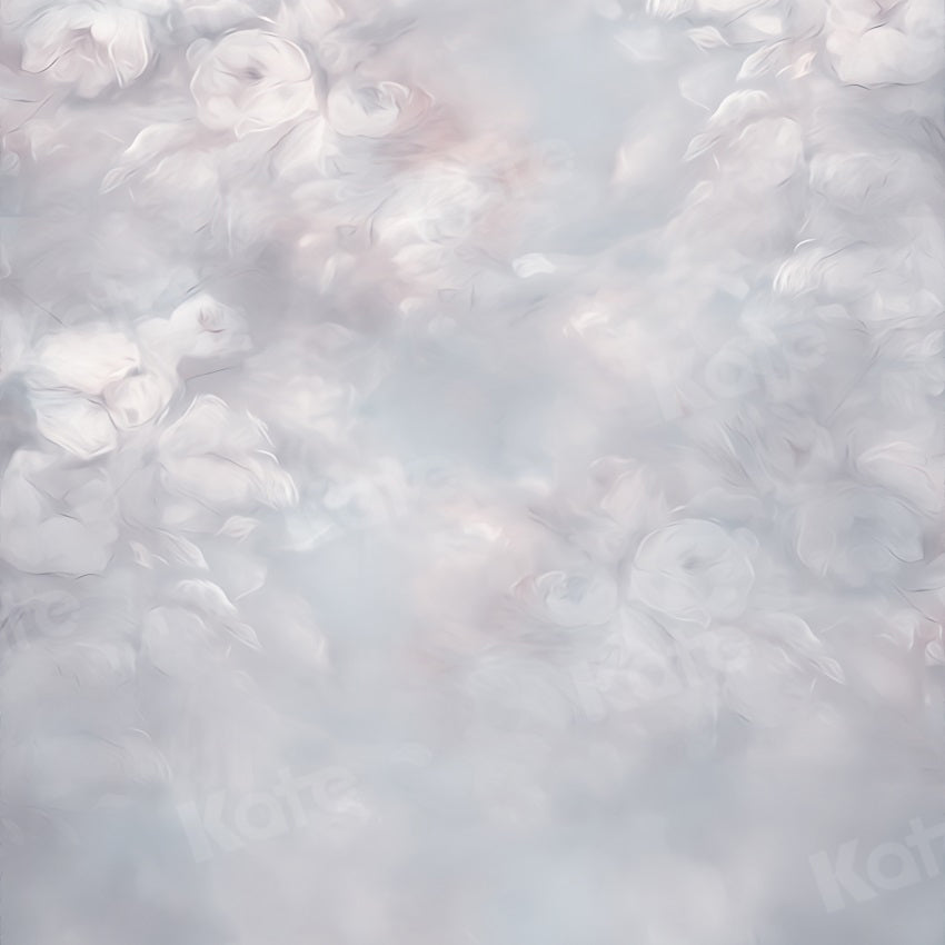 Kate Floral Beaux-Arts Peinture à l'huile Toile de fond pour la photographie - Kate Backdrop FR