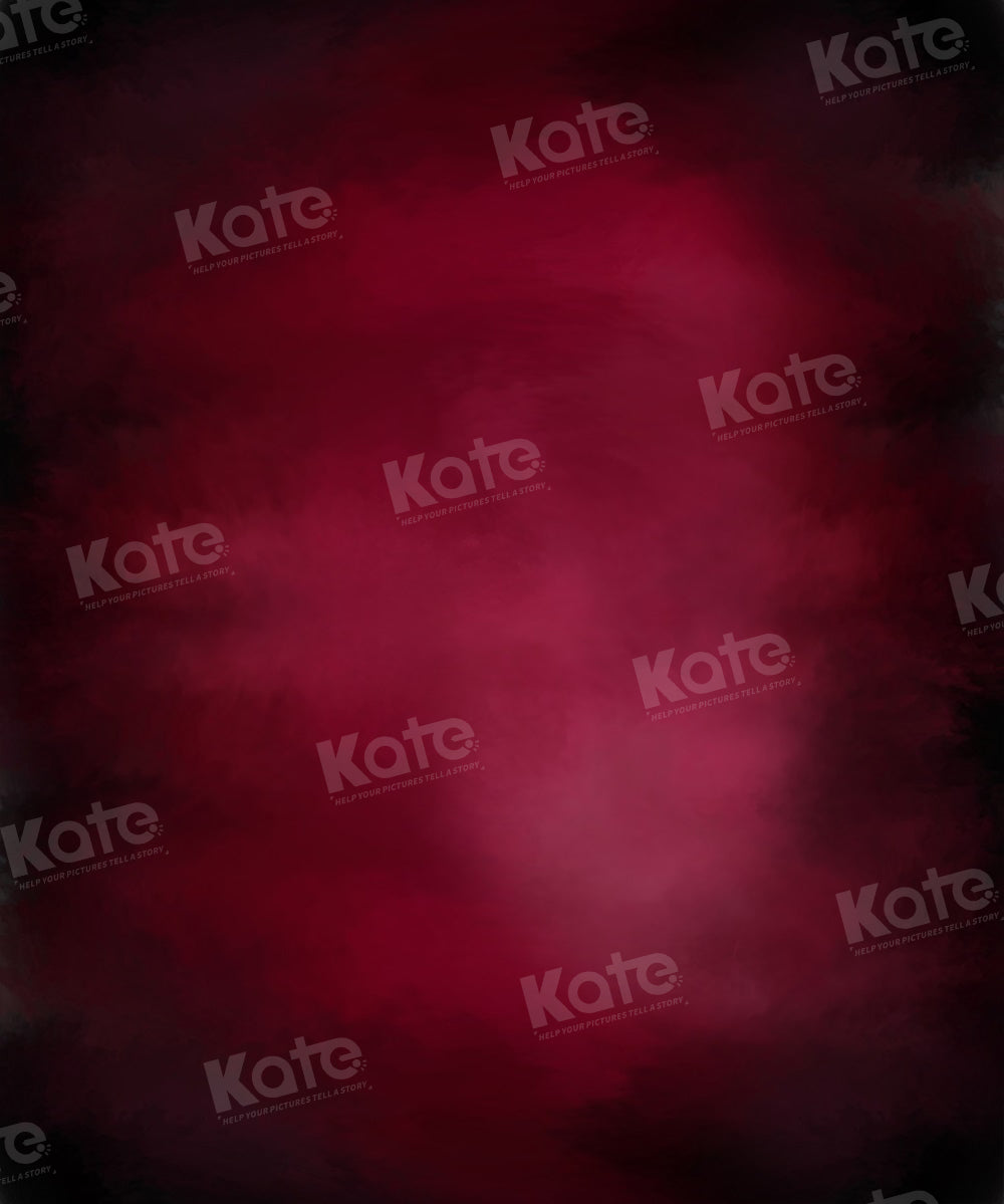 Kate Abstrait Rouge Rose Foncé Toile de fond pour la photographie - Kate Backdrop FR