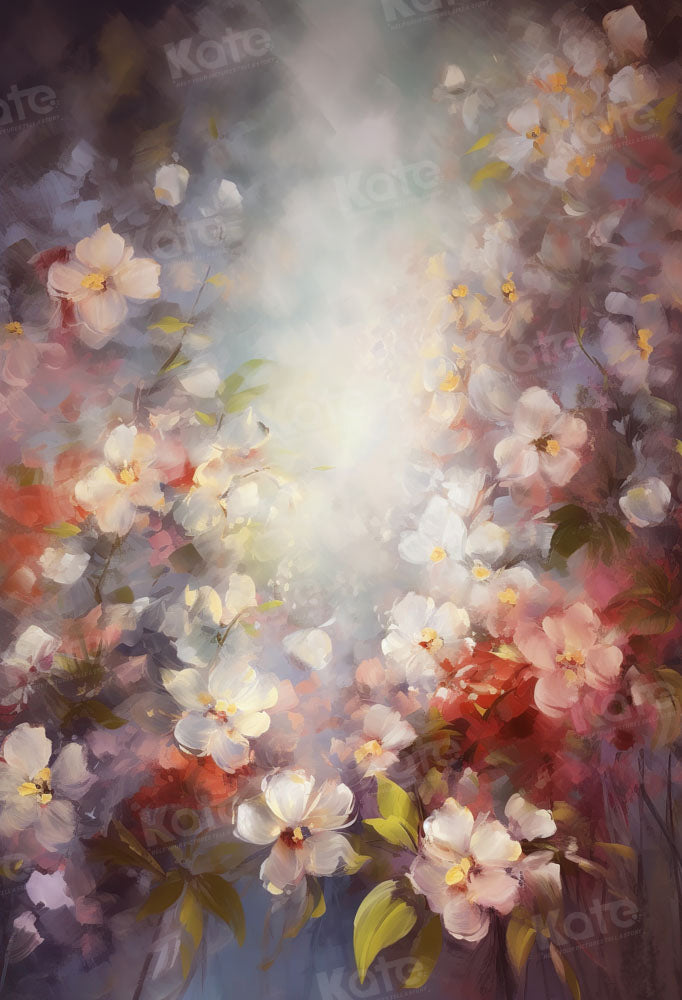 Kate Floraison Beaux-Arts Floral Toile de fond Conçu par GQ - Kate Backdrop FR