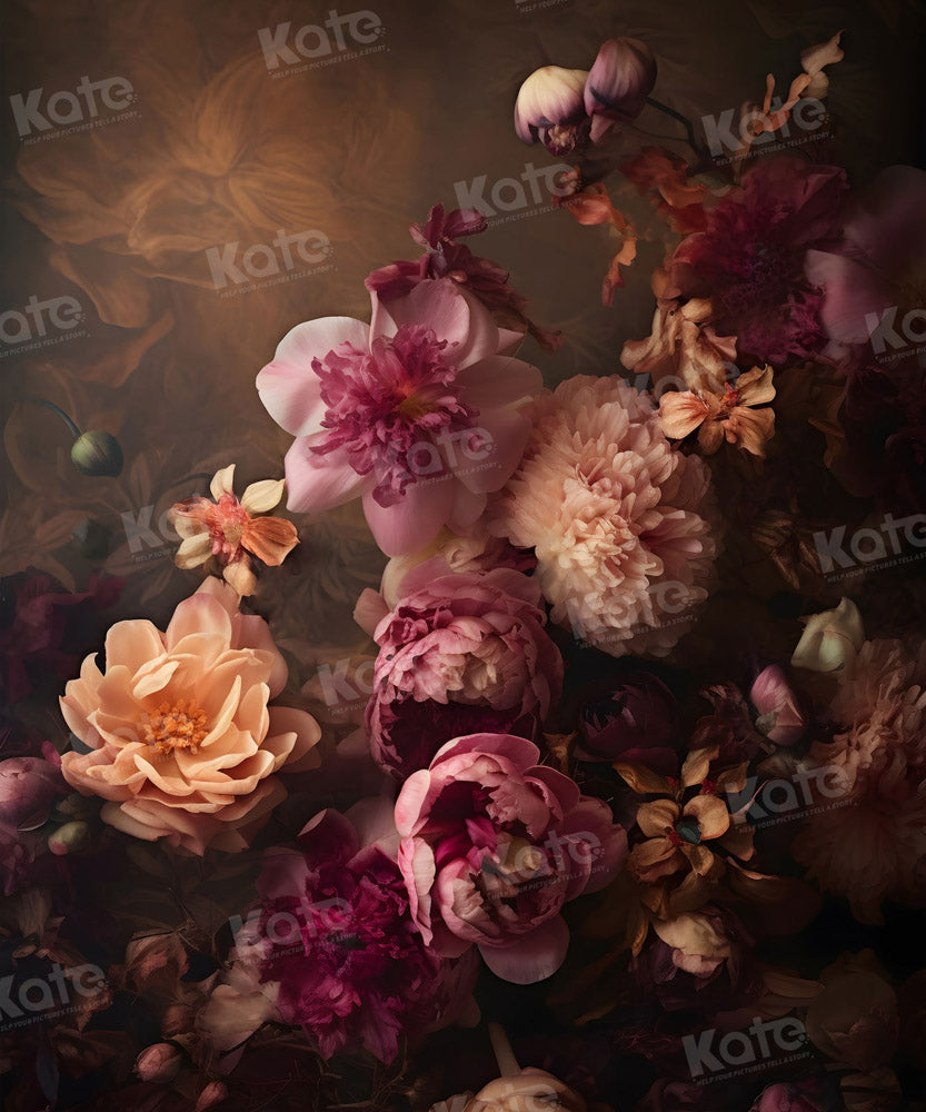 Kate Fleurs Beaux-Arts Romantique Toile de fond pour la photographie - Kate Backdrop FR