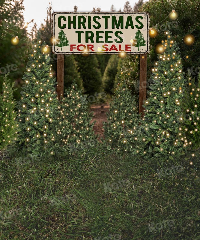 Kate Sapin de Noël Vendre arbres Toile de fond pour la photographie - Kate Backdrop FR