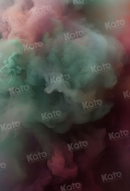 Kate Abstrait Fumée colorée Toile de fond pour la photographie