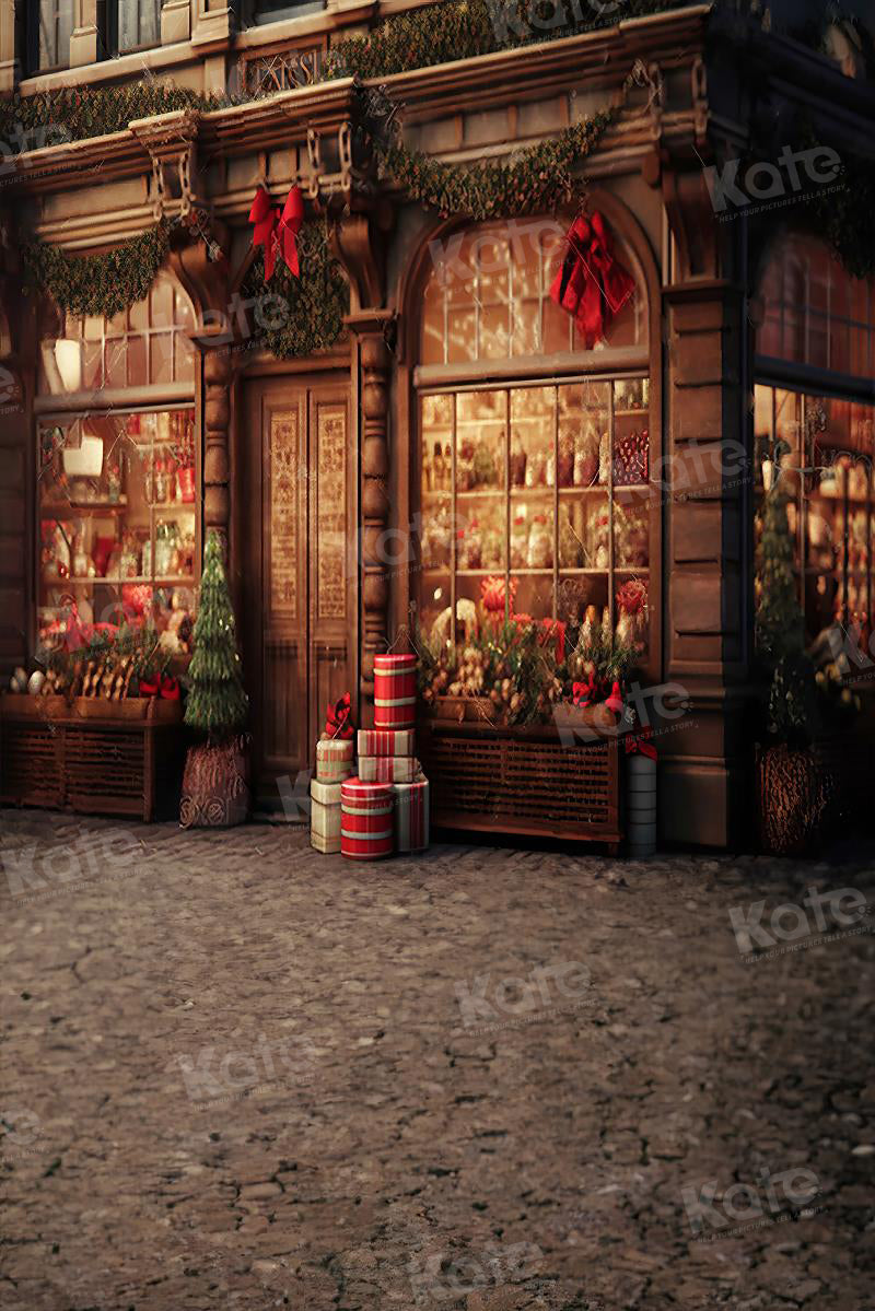 Kate Noël Coin de la Rue Magasin Toile de fond pour la photographie - Kate Backdrop FR