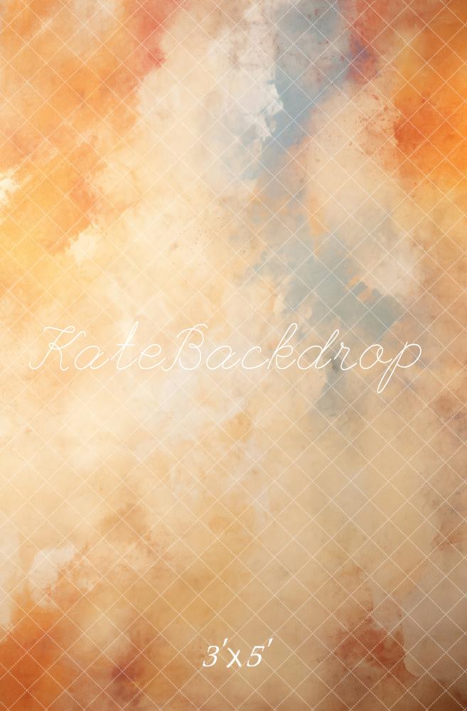 Kate Fantaisie Jaune Nuage Texture Abstraite Toile de fond conçue par GQ - Kate Backdrop FR