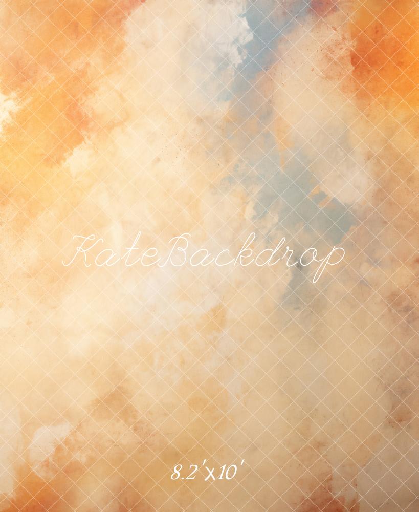 Kate Fantaisie Jaune Nuage Texture Abstraite Toile de fond conçue par GQ - Kate Backdrop FR