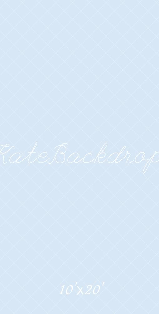 Kate Bleu clair Couleur unie Portrait Toile de fond conçue par Kate Image - Kate Backdrop FR