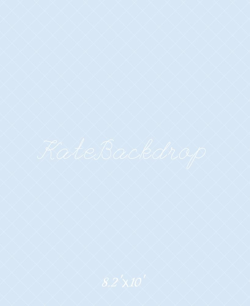 Kate Bleu clair Couleur unie Portrait Toile de fond conçue par Kate Image - Kate Backdrop FR