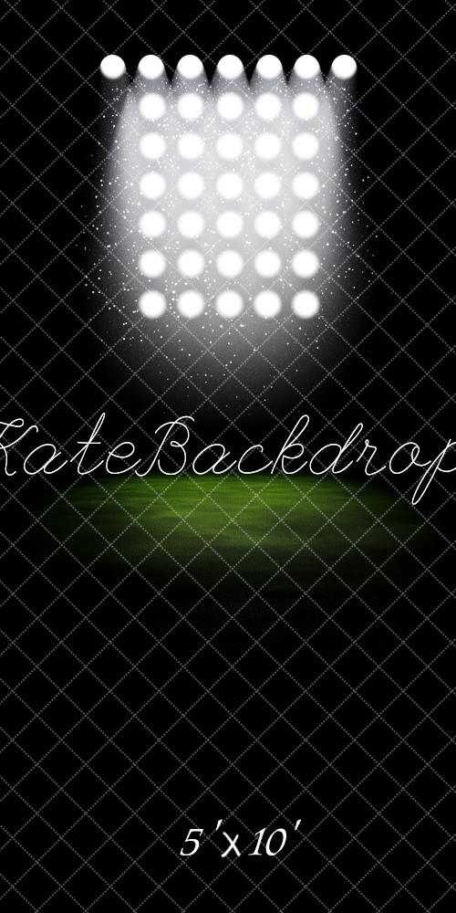 Kate Sweep Mur-à-Sol Sport Stade Lumière Toile de fond conçue par Patty Roberts - Kate Backdrop FR