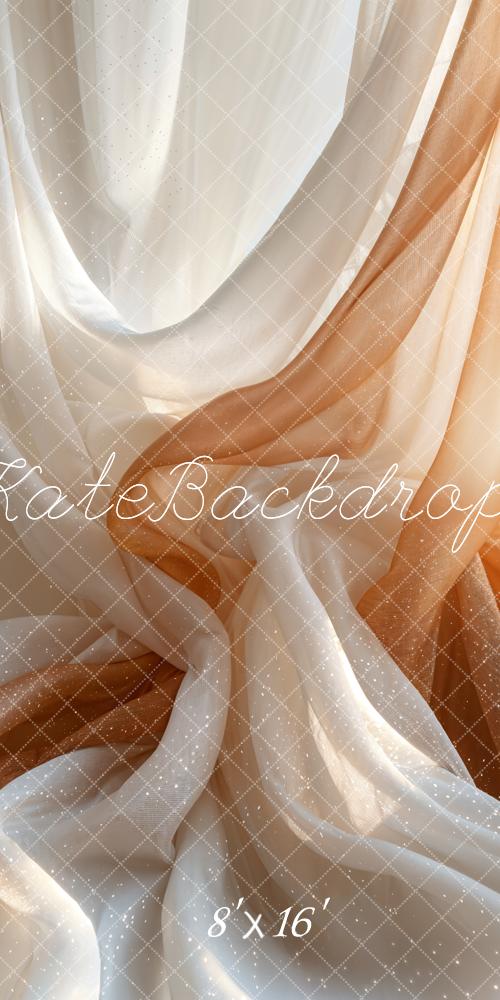 Kate Sweep Mur-à-Sol Élégant Tissu drapé Toile de fond conçue par Emetselch - Kate Backdrop FR