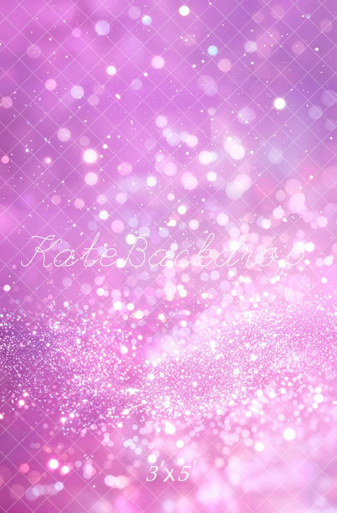 Kate Bokeh Scène Paillettes Rose Toile de fond conçue par Chain Photographie - Kate Backdrop FR