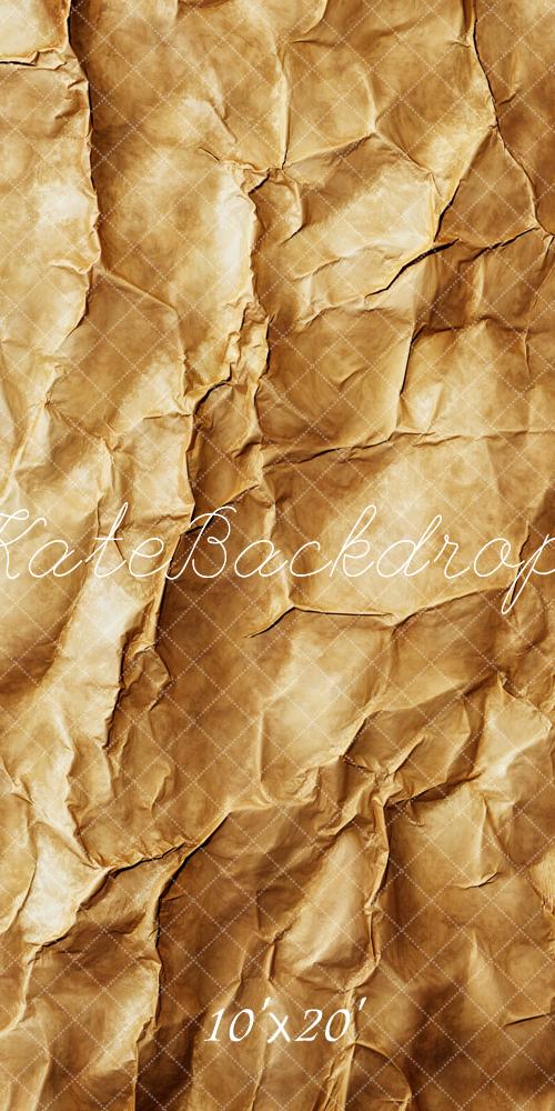 Kate Texture Froissée Vintage Brun Toile de fond conçue par Emetselch - Kate Backdrop FR