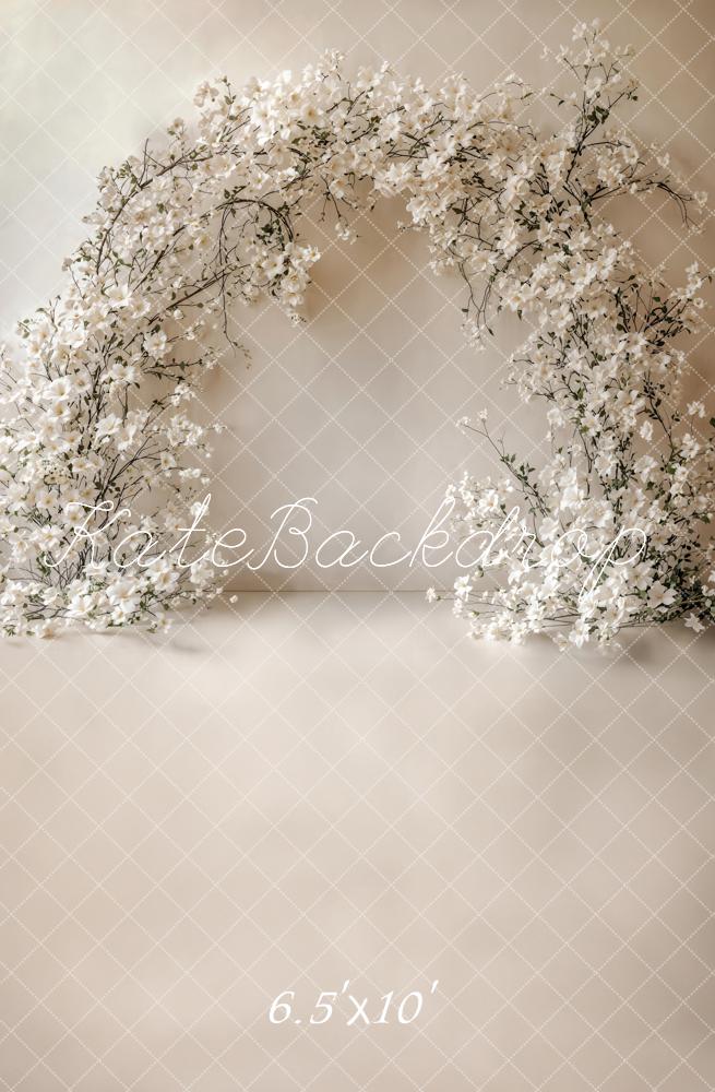 Kate Fleur Arche Élégant Blanc Toile de fond conçue par Chain Photographie - Kate Backdrop FR