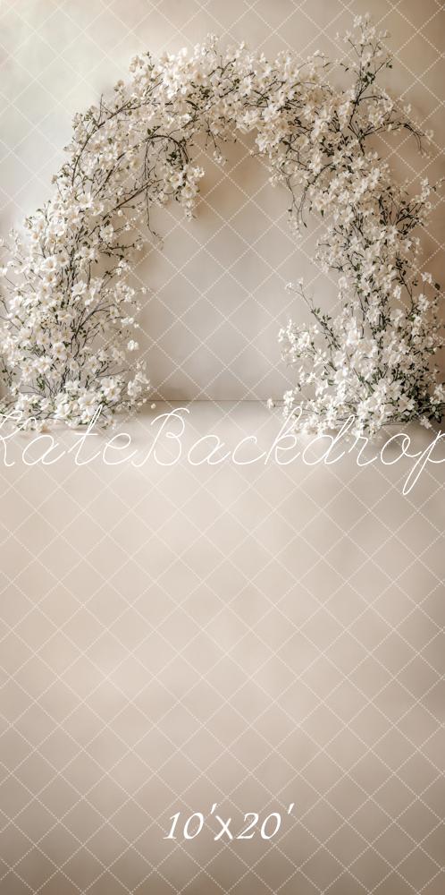 Kate Fleur Arche Élégant Blanc Toile de fond conçue par Chain Photographie - Kate Backdrop FR