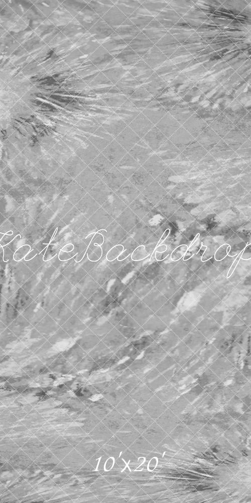 Kate Abstrait Gris Portrait Toile de fond conçue par Michele Ernst Photographie - Kate Backdrop FR