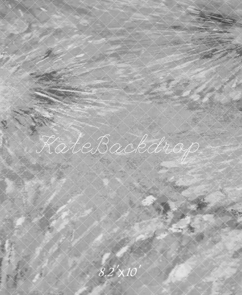 Kate Abstrait Gris Portrait Toile de fond conçue par Michele Ernst Photographie - Kate Backdrop FR