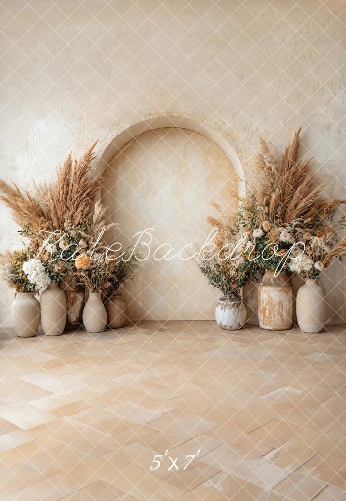 Kate Bohème Arche Fleurs Fête des Mères Toile de fond conçue par Emetselch - Kate Backdrop FR