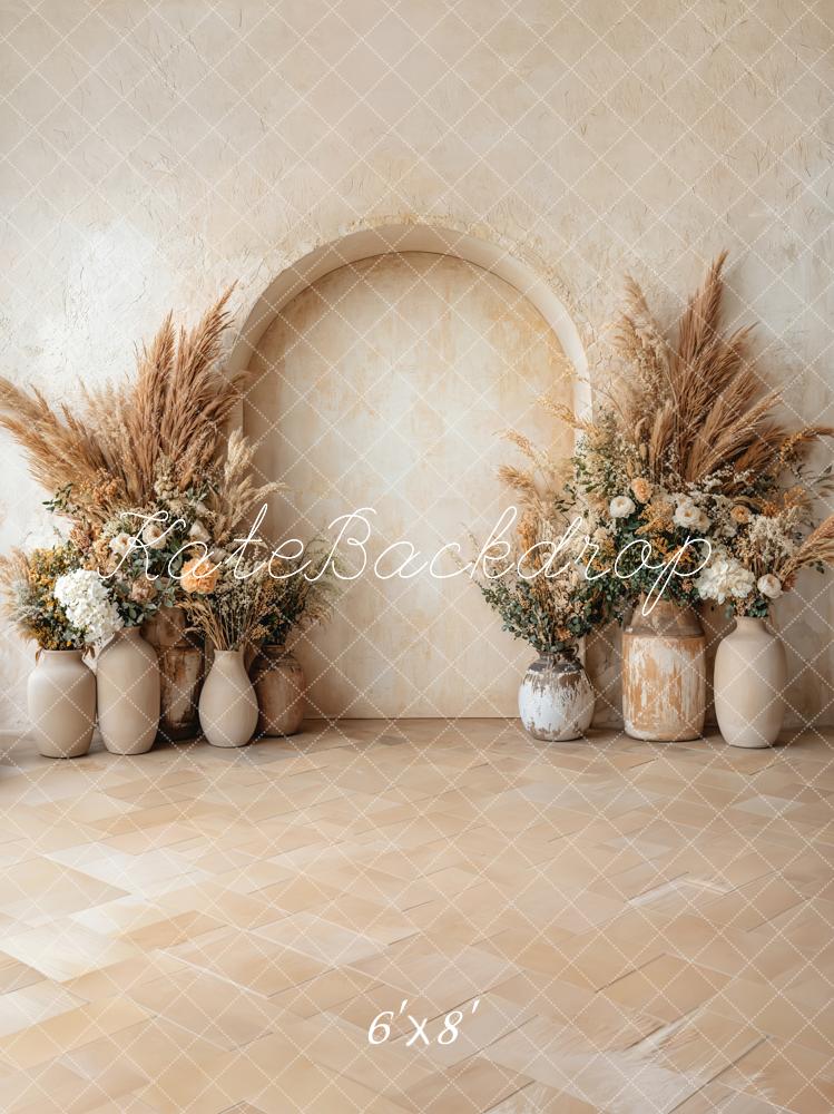 Kate Bohème Arche Fleurs Fête des Mères Toile de fond conçue par Emetselch - Kate Backdrop FR