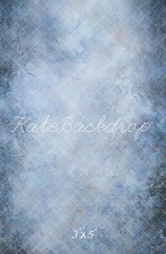 Kate Abstrait Bleu Portrait Toile de fond conçue par Kate Image - Kate Backdrop FR