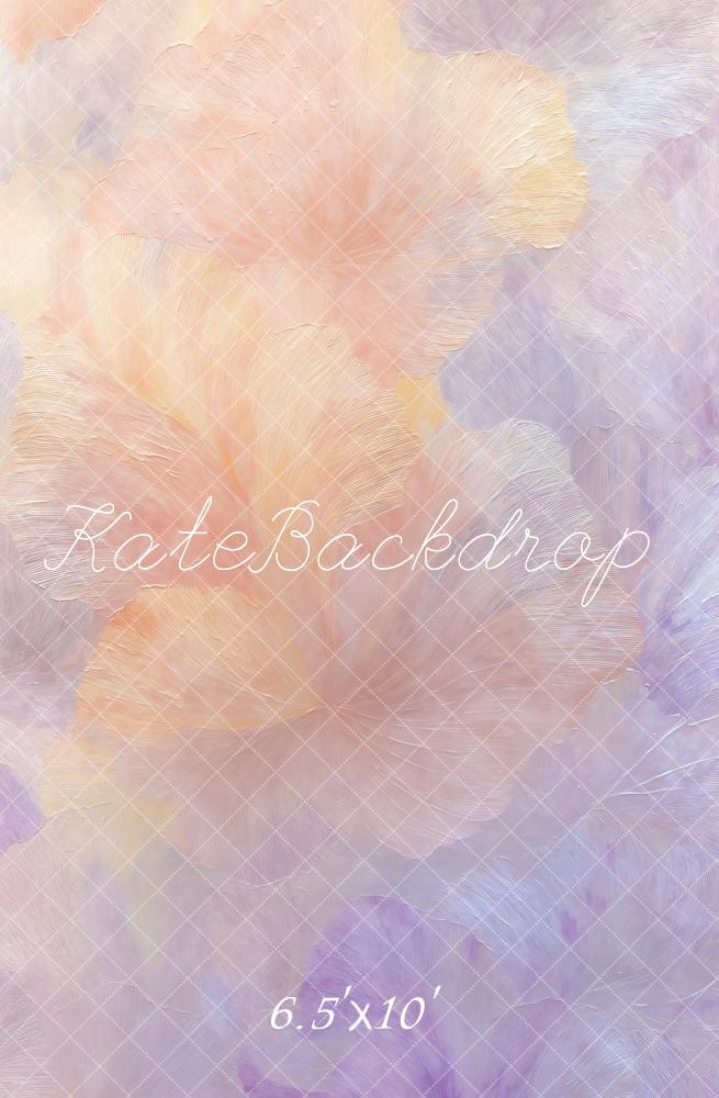 Kate Pastel Fleur Abstrait Portrait Toile de fond conçue par Chain Photographie - Kate Backdrop FR