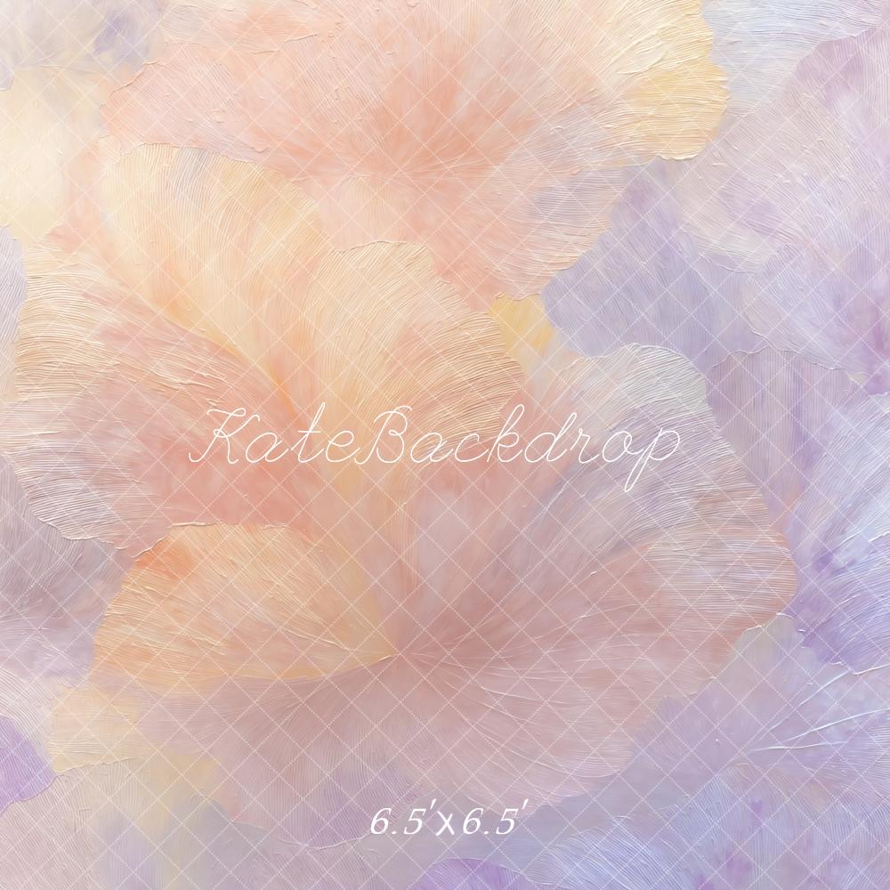 Kate Pastel Fleur Abstrait Portrait Toile de fond conçue par Chain Photographie - Kate Backdrop FR